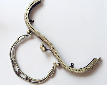 Retro Metal Purse Frame Clutch Purse Frame 19cm ( 7")