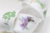Retro Wide Washi Tape Bird Flower Masking Tape 35mm Wide x 3M Long A10556