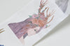 Deer Girls Washi Tape Scrapbooking Bullet Journal Masking Tape 42mm wide x 3 Meters Roll A10560
