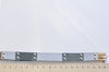 20cm (8") Retro Metal Purse Frame Flex Internal Purse Frame Light Gold End