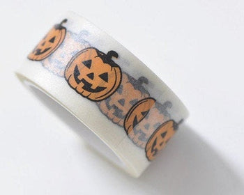 Halloween Washi Tape Pumpkin Masking Tape 20mm x 5M Long Decorative Tape A12409