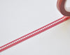 Red Skinny Dot Washi Tape 10mm x 10M Roll A12487