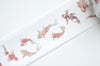 Lovely Fish Scrapbooking Adhesive Washi Tape 30mm Wide x 5M Roll A12166