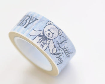 Blue Baby Washi Tape Lovely Baby Masking Tape 20mm x 10M Roll A12241