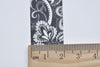 Retro Floral Design Black Washi Tape 20mm Wide x 5M A12136