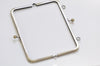 Bronze Purse Frame Clutch Bag Purse Frame Glue-In Style 22x8cm