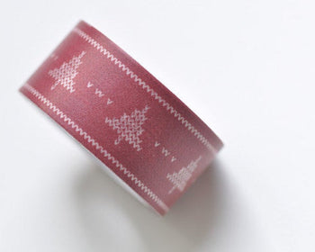 Christmas Tree Washi Tape Scrapbook Supply 20mm Wide x 5M Roll A12134