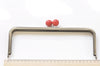 24.5cm x 8.5cm ( 9" x 3") Bronze Purse Frame /Handle Purse Frame With Candy Ball Head Glue-in Style