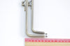 20.5cm x 7cm (8"x 2 3/4") Brushed Brass Double Purse Frame Glue In Style Bag Hanger High Quality