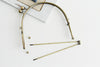 15.5cm( 6") Metal Purse Frame Clutch Bag Purse Frame