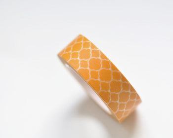Orange Masking Washi Tape Scrapbooking Tape 15mm Wide x 10M Roll A12223