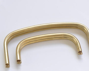 Pure Brass Purse Frame Cloud Style Bag Frame Pouch Bag Leather Hardware