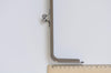 20.5 x 7.5cm ( 8" x 3") Gunmetal Black Purse Frame Clutch Purse Frame Glue-In Style