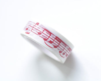 Music Note Washi Tape Musical Scrapbooking Tape 15mm Wide x 10M Long A12674