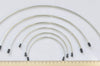 One Pair Internal Purse Frame Half-Round Internal Wire Frames 10cm(4"), 12cm(5"), 15cm(6"), 20cm(8"), 25cm(10"), 35cm( 14")