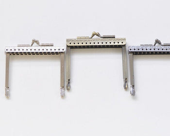 7cm ( 2.75") Small Metal Purse Frame Coin Purse Frame Bronze, Silver And Black