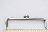 19cm ( 7 1/2") Gunmental Purse Frame Clutch Purse Frame 19cm ( 7 1/2")