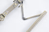 Brushed Brass Metal Closure Purse Frame Doctor Bag Purse Frame With Screws 40cm ( 16")