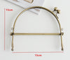 15.5cm( 6") Metal Purse Frame Clutch Bag Purse Frame