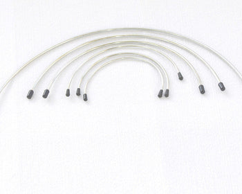 One Pair Internal Purse Frame Half-Round Internal Wire Frames 10cm(4"), 12cm(5"), 15cm(6"), 20cm(8"), 25cm(10"), 35cm( 14")