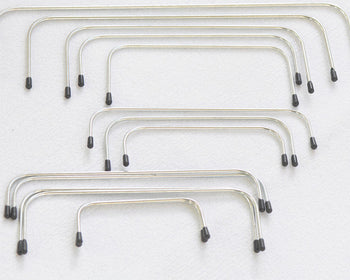 One Pair Internal Purse Frame Rectangular Internal Wire Frames 10cm(4"), 13cm(5"), 15cm(6"), 20cm(8"), 25cm(10"), 30cm( 12")
