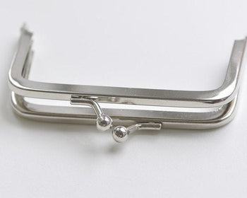 3 1/2" ( 9cm) Silver Purse Frame Bag Hanger 9x5cm ( 3 1/2" x 2")