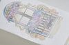 Retro Windows Washi Tape Journals Tape 50mm wide x 3 Meters A12180