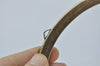 7"(17.5cm) Retro Bronze Purse Frame Clutch Bag Hanger