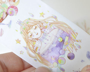 Lovely Girls Washi Tape 45mm Wide x 3 Meters Long A12264