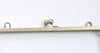 27cm (10 1/2") Bronze Purse Frame Large Bag Hanger Glue-In Style 27 x 12cm No.10955