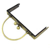 20cm (8") Brushed Bronze Purse Frame Brushed Brass Bag Hanger With Screws