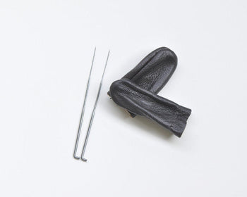 1 Pair Leather Needle Felting Finger Cots/ Finger Guard/Finger Guard for Needle Felting A10306