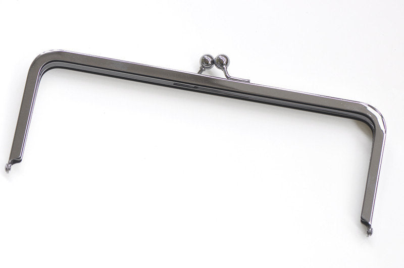 Gunmetal Purse Frame /Handle Purse Frame  25cm (10")