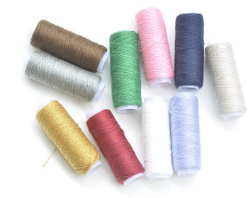 Purse Frame Bag Thread #203 Sewing Essential 10 Colors A Set