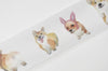 Cute Dog Washi Tape Corgi Journal Tapes 30mm Wide x 5M Roll A12804