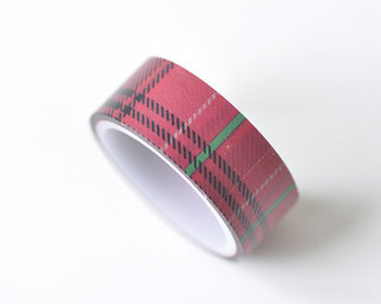 Grid Pattern Washi Tape Lattic Masking Tape Journal Supplies 15mm Wide x 3M Roll A12905