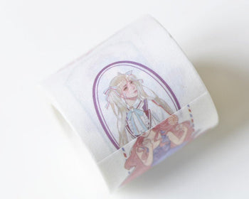 Elegant Lady Washi Tape Journal Lined Masking Tape 40mm X 5m Long A13003