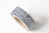 Dark Gray Deco Washi Tape 15mm Wide x 5 Meters Roll A12680