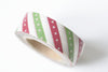 Colourful Stripes Deco Washi Tape 15mm Wide x 5 Meters Roll A10657