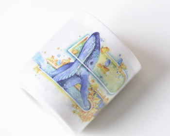 Lovely Cat Sharks Deer Wide Washi Tape Lined Paper Tape 40mm x 3M A12048