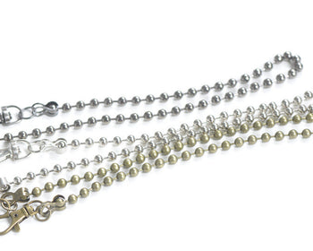 Purse Frame Chain Ball Chain /Length 50cm and 110cm / Three Colors Available