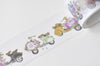 Motorcycle Washi Tape Scrapbooking Tape 30mm wide x 5M long A13391