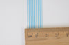 Light Blue Stripes Deco Washi Tape 15mm Wide x 10M Roll A12681