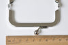 3" Silver Purse Frame Kisslock Glue-In Style 8cm x 3.5cm (3" x 1 1/3") A10936