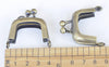 Mini Purse Frame Bronze Handle Purse Frame 4cm (1 1/2")