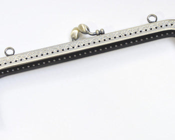 Metal Frame Kiss Clasp Lock For Sewing Handbag Purse Coin Bag DIY Tool,  27cm Vintage Purse