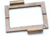 25cm ( 10") Retro Purse Frame / Large Wood Handle Purse Frame With Screws 25 x 10cm