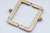 20cm ( 8") Retro Purse Frame Wood Handle Purse Frame With Screws Wood And Black Color 20 x 10cm