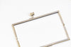 18cm x 6.5cm Metal Purse Frame Handle Purse Frame Glue-in Style Bronze/Silver Two Colors Available