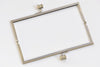18cm x 6.5cm Metal Purse Frame Handle Purse Frame Glue-in Style Bronze/Silver Two Colors Available